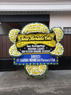 Papan Bunga Duka di Gondoriyo