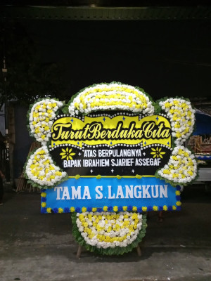 Papan Bunga Duka di Gondoriyo
